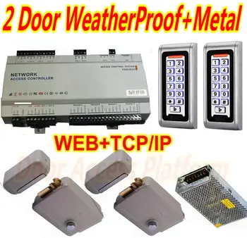 2 Door Weatherproof outside locker kit withWeb IP board panel+2 pcs Metal reader+Electro Rim controller lock+power+pc software
2 Door Weatherproof outside locker kit withWeb IP board panel+2 pcs Metal reader+Electro Rim controller lock+power+pc software