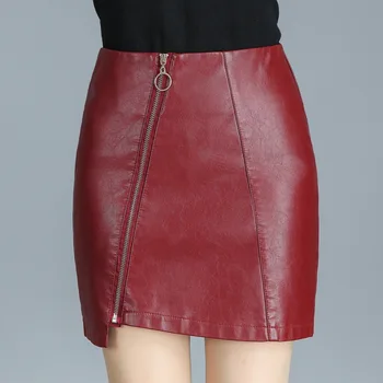 PU SKIRTS leather skirt irregular package hip skin short skirt female 2017 autumn winter new women's high waist was thin
PU SKIRTS leather skirt irregular package hip skin short skirt female 2017 autumn winter new women's high waist was thin