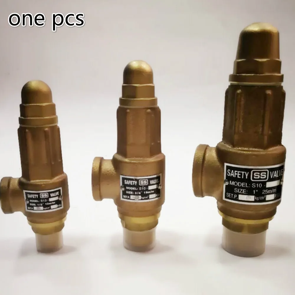 Adjustable Safety Valve DN15-DN40 brass Safety Relief Valve Control High Pressure Reduce Relief Safety vavle 0-10bar
Adjustable Safety Valve DN15-DN40 brass Safety Relief Valve Control High Pressure Reduce Relief Safety vavle 0-10bar