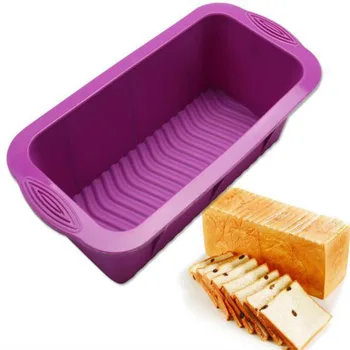 1PCS Silicone Toast Rectangular Box Loaf Cake Baking DIY Tools Cake Mold Baking Tools
1PCS Silicone Toast Rectangular Box Loaf Cake Baking DIY Tools Cake Mold Baking Tools