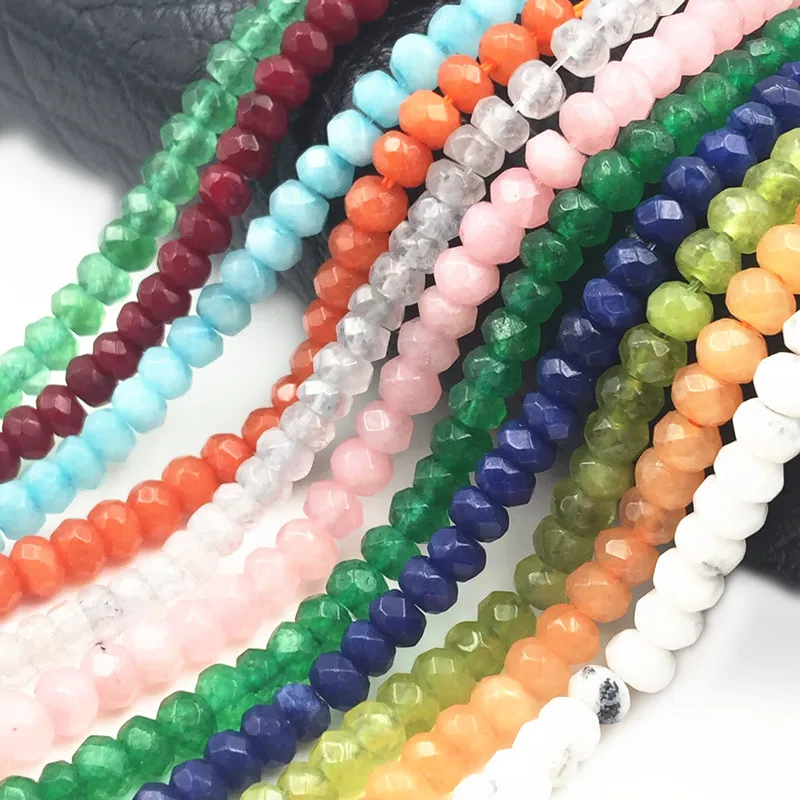 2x4mm Natural Stone Abacus Faceted Chalcedony Loose Beads For DIY Jewelry Making Multicolor Wholesale Jades Findings 15inch A148
2x4mm Natural Stone Abacus Faceted Chalcedony Loose Beads For DIY Jewelry Making Multicolor Wholesale Jades Findings 15inch A148