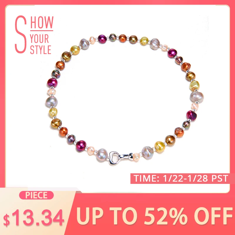 DAIMI Mixed Color Pearl DIY Necklace Natural Baroque Pearl Jewelry Gift For Women
DAIMI Mixed Color Pearl DIY Necklace Natural Baroque Pearl Jewelry Gift For Women
