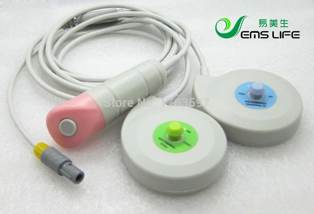 Triple probe contains fetal heart uterus pressure and fetal movement 
Triple probe contains fetal heart uterus pressure and fetal movement
