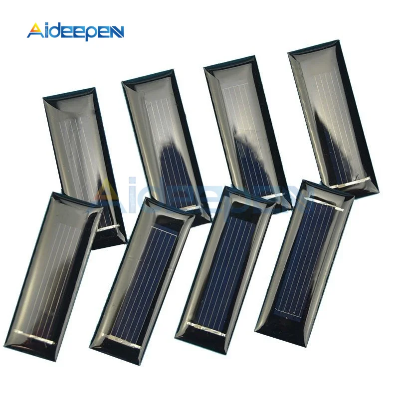 10Pcs/lot 0.5V 100ma Solar Panel Mini Solar System DIY Module For Battery Cell Phone Chargers Portable Solar Cell
10Pcs/lot 0.5V 100ma Solar Panel Mini Solar System DIY Module For Battery Cell Phone Chargers Portable Solar Cell