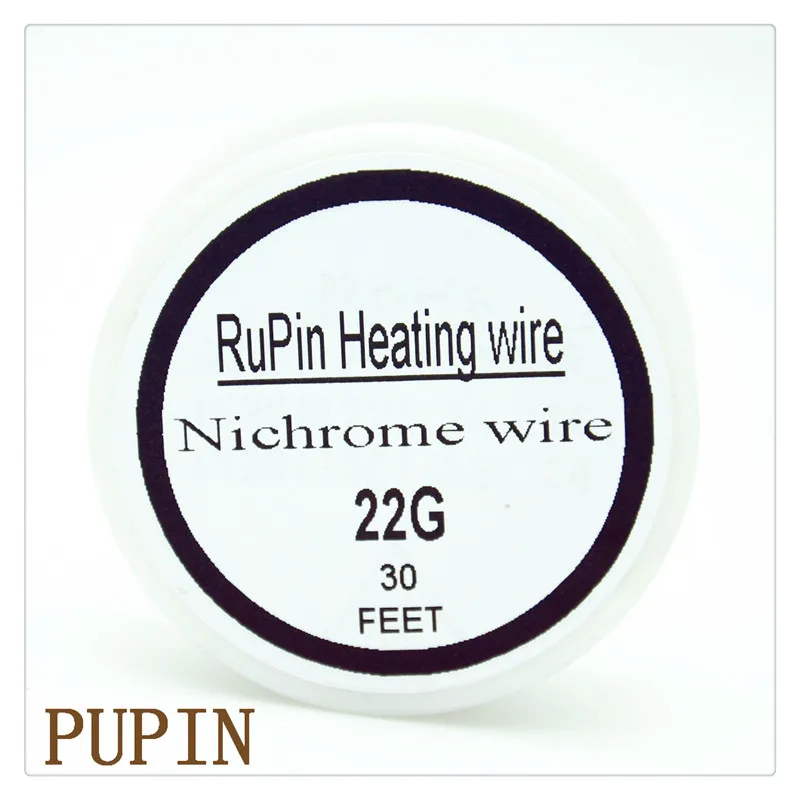 RuPin Heating Wrie Nichrome wire Resistance Resistor AWG Atomizer RTA electronic cigarette accessories 22Gauge 30 FT 0.6mm
RuPin Heating Wrie Nichrome wire Resistance Resistor AWG Atomizer RTA electronic cigarette accessories 22Gauge 30 FT 0.6mm