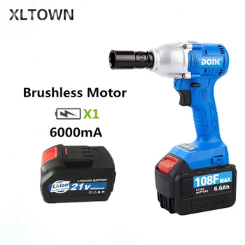 NEW 21V 6600 mAh Brushless Electric Wrench High Quality Electric Wrench Rechargeable Power Tools Rechargeable lithium battery
NEW 21V 6600 mAh Brushless Electric Wrench High Quality Electric Wrench Rechargeable Power Tools Rechargeable lithium battery