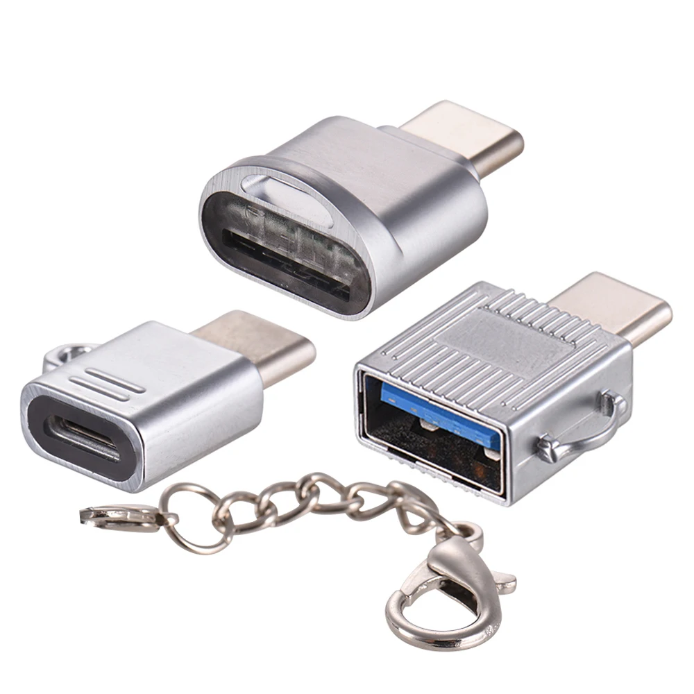 Type C To Micro USB Adapter Type-C Micro USB / Type C to USB 3.0 OTG Adapter / Type-C Converter with TF SD Memory Card Reader
Type C To Micro USB Adapter Type-C Micro USB / Type C to USB 3.0 OTG Adapter / Type-C Converter with TF SD Memory Card Reader