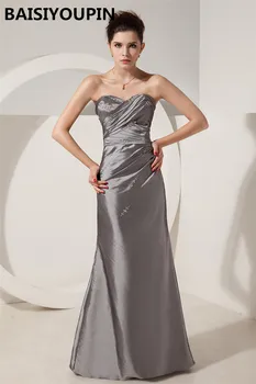 Mother of the Bride Dress Vestido De Renda Madrinha Gray Taffeta Cheap Long Evening Dresses Mermaid
Mother of the Bride Dress Vestido De Renda Madrinha Gray Taffeta Cheap Long Evening Dresses Mermaid