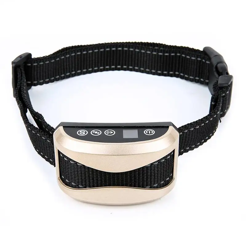 

7 Levels Sensitivity Vibration Collars Pet Dog Waterproof Rechargeable Anti Barking Stop Barking Dog Training Collar Adjustable