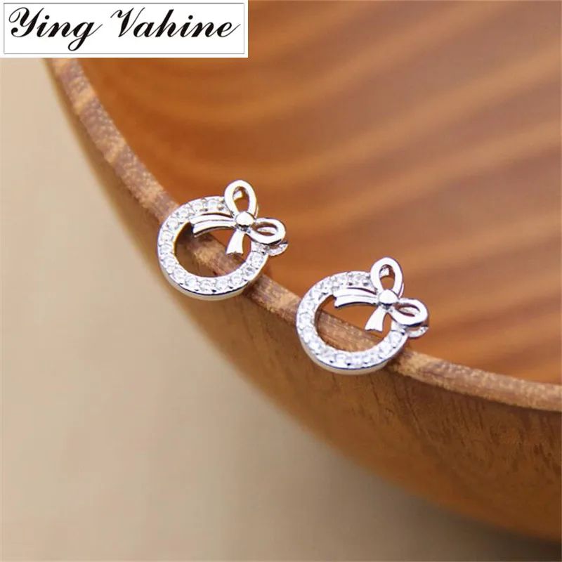 ying Vahine Original New Design 925 Sterling Silver Mini Exquisite Bowknot Stud Earrings for Women Best Gift Free Shipping
ying Vahine Original New Design 925 Sterling Silver Mini Exquisite Bowknot Stud Earrings for Women Best Gift Free Shipping