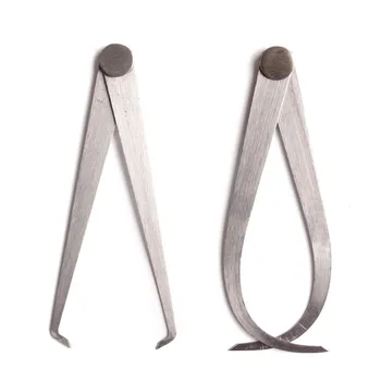 6''/150mm Inside And Outside Calipers 2Pcs For Casting Blank Dimension Vernier Caliper Measuring Tools
6''/150mm Inside And Outside Calipers 2Pcs For Casting Blank Dimension Vernier Caliper Measuring Tools
