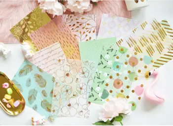 32sheets romantic Foil Cardstock Vellum Paper Scrapbook paper for Background Planner/Card Making/Journaling Project/Home Deco
32sheets romantic Foil Cardstock Vellum Paper Scrapbook paper for Background Planner/Card Making/Journaling Project/Home Deco