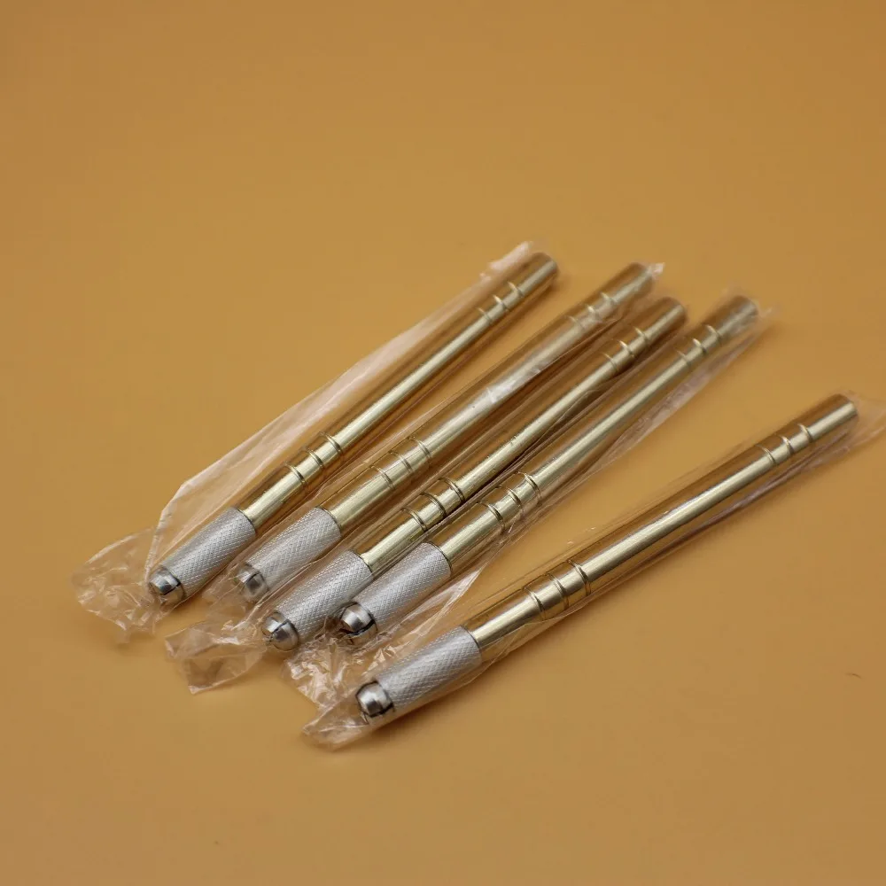 5 Pcs 3D Eyebrow Manual Embroidery Tattoo Pen Heavy Stainless Steel Microblading Pen For Permanent Makeup Eyebrow Tattoo
5 Pcs 3D Eyebrow Manual Embroidery Tattoo Pen Heavy Stainless Steel Microblading Pen For Permanent Makeup Eyebrow Tattoo