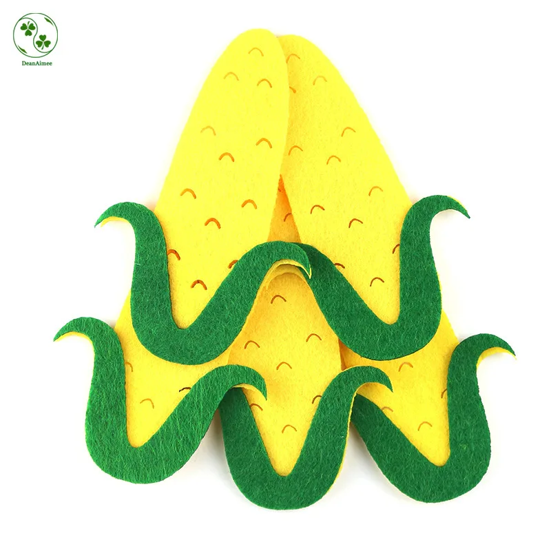 Cheap Price 5PCS Felt Corn Patches Vegetables Appliques for DIY Kid's Quiet Book Sewing Craft Cute Fabric Cloth Patch Wall Decor
Cheap Price 5PCS Felt Corn Patches Vegetables Appliques for DIY Kid's Quiet Book Sewing Craft Cute Fabric Cloth Patch Wall Decor