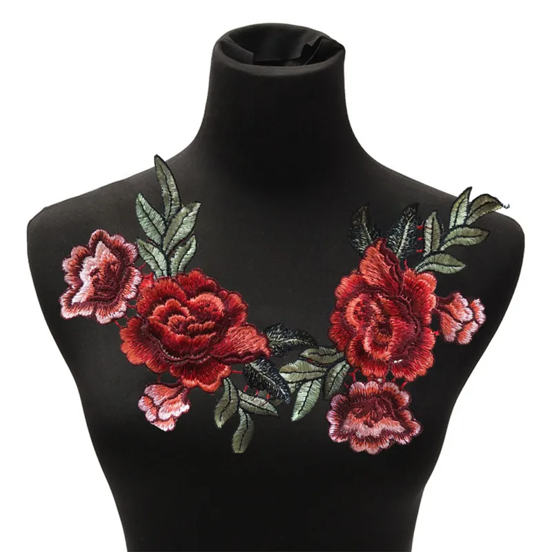 2Pcs Cute Applique Badge Embroidered Fabric Sticker For DIY Clothes Bust Dress Patches Rose Flower Floral Collar Sewh
2Pcs Cute Applique Badge Embroidered Fabric Sticker For DIY Clothes Bust Dress Patches Rose Flower Floral Collar Sewh