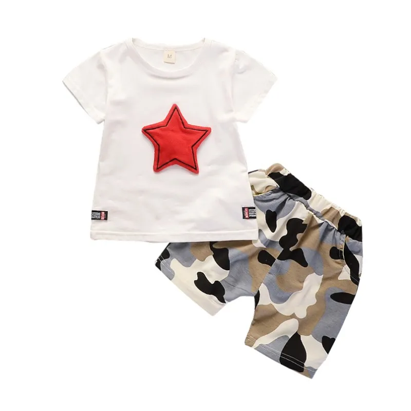 2PCS Kids Suit Toddler Boy Summer Kids Clothing Boys Clothes Fashion Children Cute Girls Girl Cartoon Set Stars Cotton
2PCS Kids Suit Toddler Boy Summer Kids Clothing Boys Clothes Fashion Children Cute Girls Girl Cartoon Set Stars Cotton