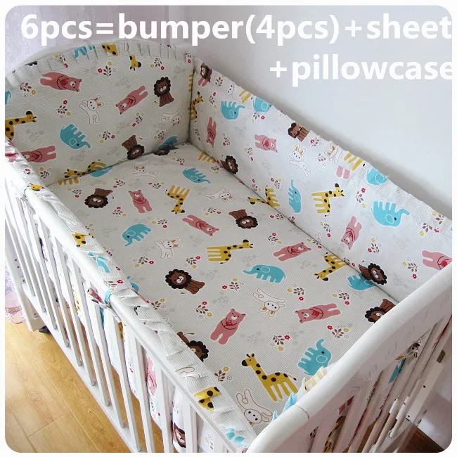 Promotion! 6PCS baby bedding set 100% cotton baby bed sheet cot crib bedding set (bumpers+sheet+pillow cover)
Promotion! 6PCS baby bedding set 100% cotton baby bed sheet cot crib bedding set (bumpers+sheet+pillow cover)