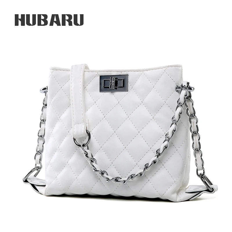 HUBARU Women Bag Shoulder Bag Female Small Crossbody Bag Pu Chain Strap Fashion Lady Rhombic Plaid Pattern Design Messenger Bag
HUBARU Women Bag Shoulder Bag Female Small Crossbody Bag Pu Chain Strap Fashion Lady Rhombic Plaid Pattern Design Messenger Bag