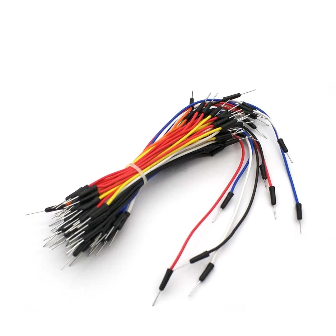 65pcs/Lot New Solderless Flexible Breadboard Jumper Wires Cables Bread Plate Line
65pcs/Lot New Solderless Flexible Breadboard Jumper Wires Cables Bread Plate Line