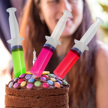 25PCS BESTONZON Unique Reusable Perfect Safe 60ml Jello Syringes Shot Injector for Halloween Bachelor Parties Tailgates
25PCS BESTONZON Unique Reusable Perfect Safe 60ml Jello Syringes Shot Injector for Halloween Bachelor Parties Tailgates