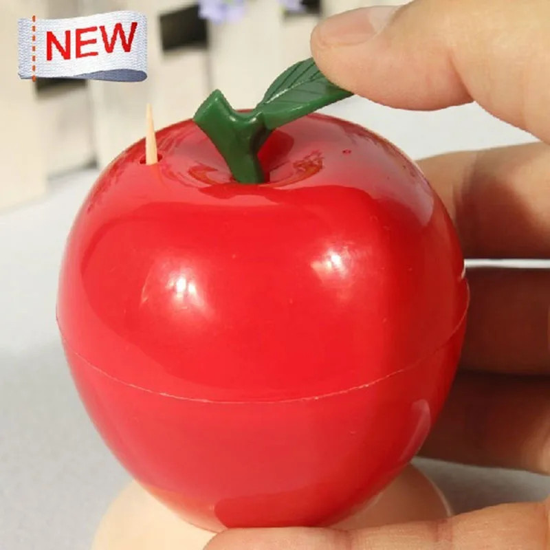 Fashion Portable Fruit Toothpick Holders Cute Apple Shape Vintage Romantic Creative Automatic Toothpick Holders For Christamas
Fashion Portable Fruit Toothpick Holders Cute Apple Shape Vintage Romantic Creative Automatic Toothpick Holders For Christamas