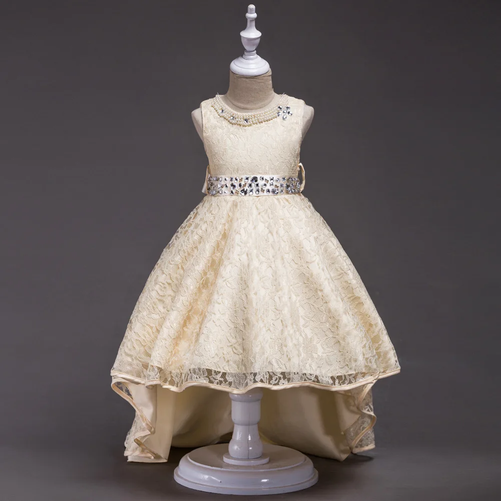 Europe and America kids Sleeveless Lace Dress Children Princess trumpet dresses Girls party clothing
Europe and America kids Sleeveless Lace Dress Children Princess trumpet dresses Girls party clothing