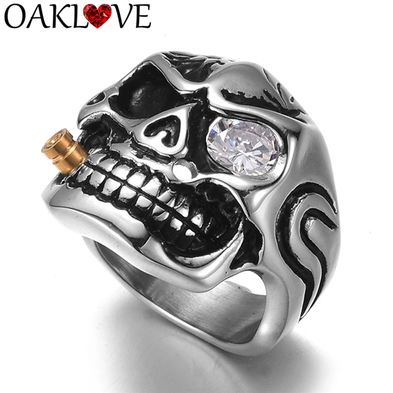 Punk Skull Rings Set (3)