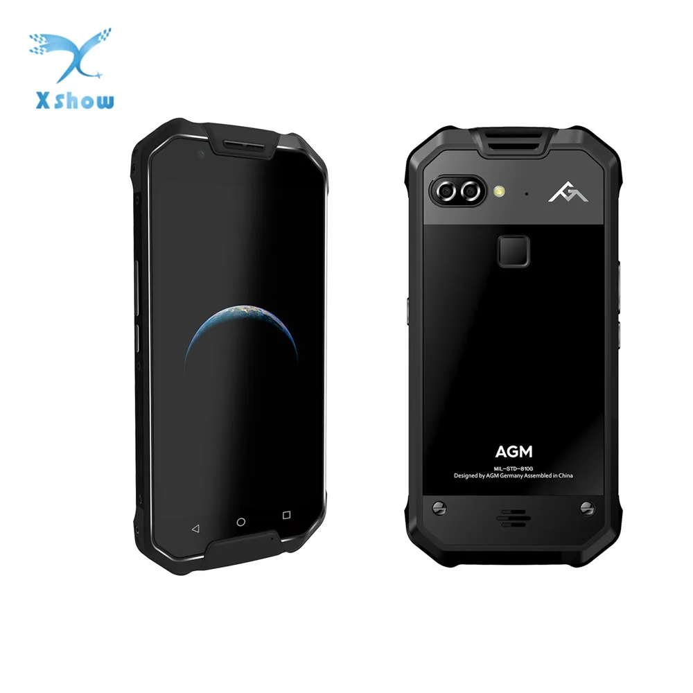 

AGM X2 SE 5.5" FHD Android 7.1 FDD LTE IP68 Mobile Phone 6GB 64GB MSM8976SG Octa Core Dual 12MP 6000mAh Without Floating Module