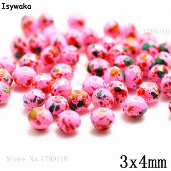 Isywaka 3X4mm 30,000pcs Rondelle Austria faceted Crystal Glass Beads Loose Spacer Round Beads Jewelry Making NO.21
Isywaka 3X4mm 30,000pcs Rondelle Austria faceted Crystal Glass Beads Loose Spacer Round Beads Jewelry Making NO.21