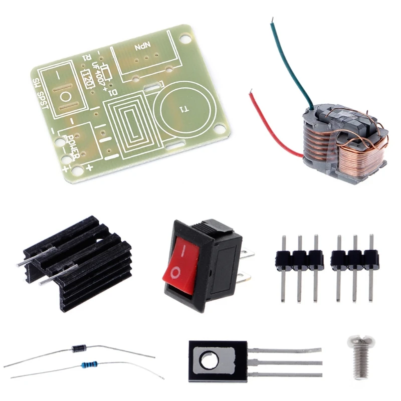 New 15KV High Frequency DC High Voltage Arc Ignition Generator Inverter Boost Transformer 3.7V DIY Kit
New 15KV High Frequency DC High Voltage Arc Ignition Generator Inverter Boost Transformer 3.7V DIY Kit