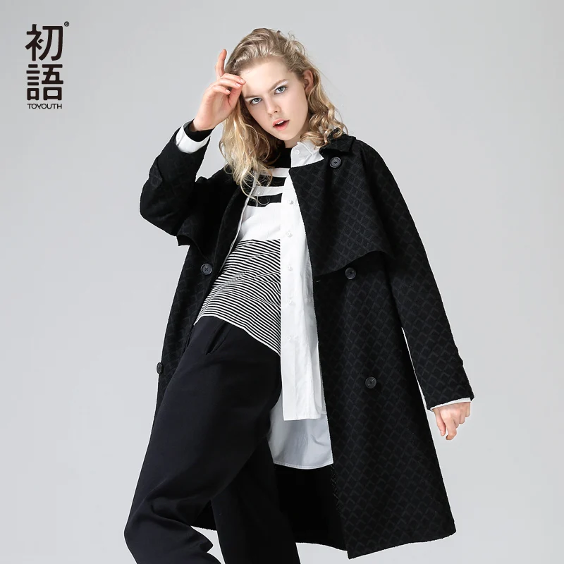 Toyouth British Style Women Trench Coat Casual Turn-down Collar Long Sleeve Long Coat Single Breasted Windbreaker Coat with Belt
Toyouth British Style Women Trench Coat Casual Turn-down Collar Long Sleeve Long Coat Single Breasted Windbreaker Coat with Belt