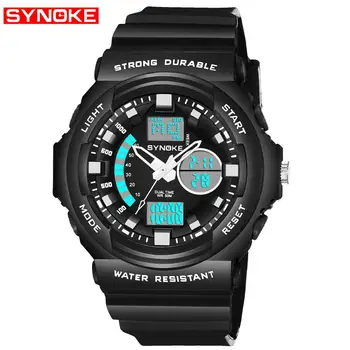 SYNOKE Men Sport Digital Wristwatch Mens Watch Military Wrist Luxury LED Smart Fashion Outdoor Running Watches 50M Waterproof
SYNOKE Men Sport Digital Wristwatch Mens Watch Military Wrist Luxury LED Smart Fashion Outdoor Running Watches 50M Waterproof