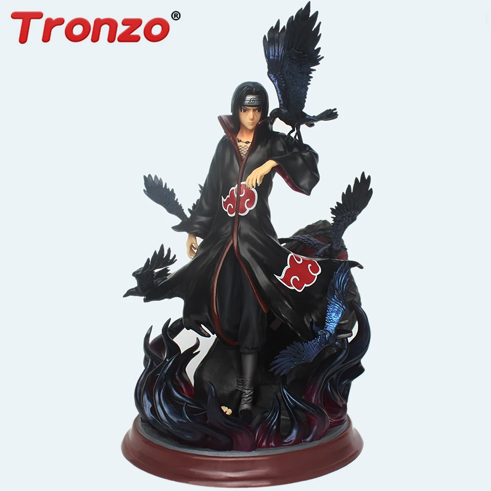 Tronzo 26cm Anime Naruto GK Sculpture Naruto Shippuden Akatsuki Uchiha Itachi PVC Action Figure Itachi Crow Model Doll Toys Gift
Tronzo 26cm Anime Naruto GK Sculpture Naruto Shippuden Akatsuki Uchiha Itachi PVC Action Figure Itachi Crow Model Doll Toys Gift