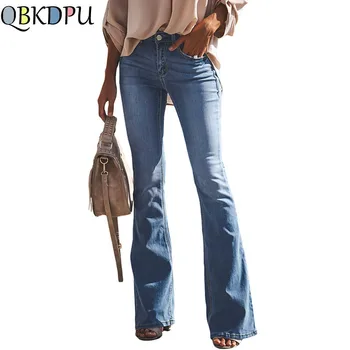 Fashion Women High Waist Hole Denim Pants 2019 Hole Jeans Button Loose Casual Pants Trousers Bell-bottom Summer Pants Plus Size
Fashion Women High Waist Hole Denim Pants 2019 Hole Jeans Button Loose Casual Pants Trousers Bell-bottom Summer Pants Plus Size