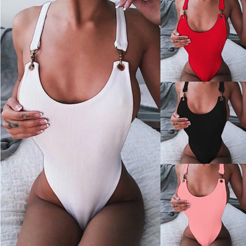 2019 Sexy White One Piece Swimsuit Women Thong Swimwear High Cut Trikini Backless Monokini Bodysuit S-L Plus size Bathing Suit
2019 Sexy White One Piece Swimsuit Women Thong Swimwear High Cut Trikini Backless Monokini Bodysuit S-L Plus size Bathing Suit