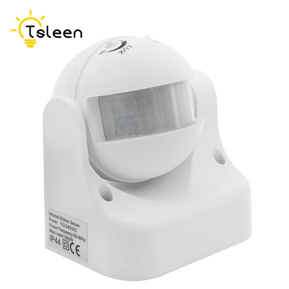 AC 110-220V 180 Degree Outdoor PIR Infrared Motion Sensor Switch Detector Movement Motion Sensor Light Switch for LED Light lamp
AC 110-220V 180 Degree Outdoor PIR Infrared Motion Sensor Switch Detector Movement Motion Sensor Light Switch for LED Light lamp