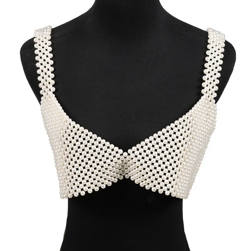M MISM Ins Fashion Streetwear Tank Tops For Women Pearl Outer Wire Vest Handmade Beading Girls Hollow Out Underwear
M MISM Ins Fashion Streetwear Tank Tops For Women Pearl Outer Wire Vest Handmade Beading Girls Hollow Out Underwear