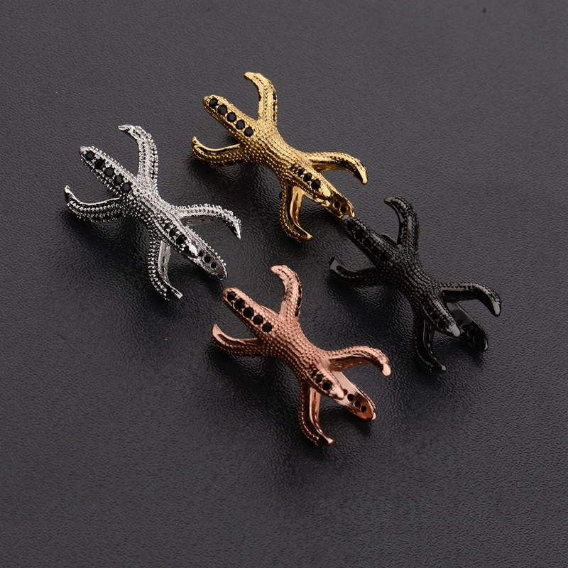 4 Colors Luxurious Seaweed Shape Copper DIY Beads Women Black Zircon High Quality Beads Unisex Making Bracelet Beads BD272
4 Colors Luxurious Seaweed Shape Copper DIY Beads Women Black Zircon High Quality Beads Unisex Making Bracelet Beads BD272