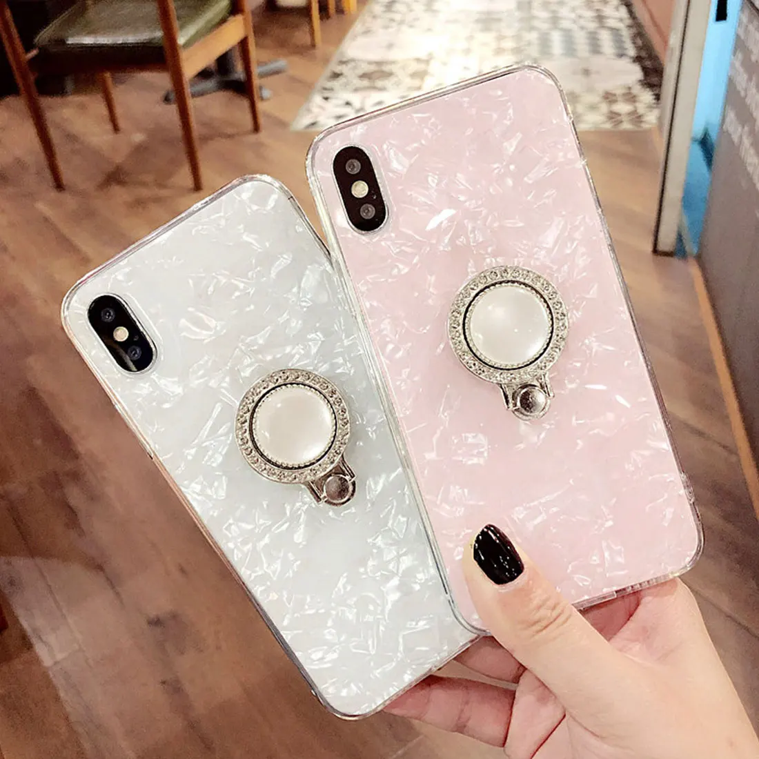 Creative Fashion Shell Pattern Bracket Phone Case For IphoneX iphone7/8 iphone7plus/8plus iphone6splus
Creative Fashion Shell Pattern Bracket Phone Case For IphoneX iphone7/8 iphone7plus/8plus iphone6splus