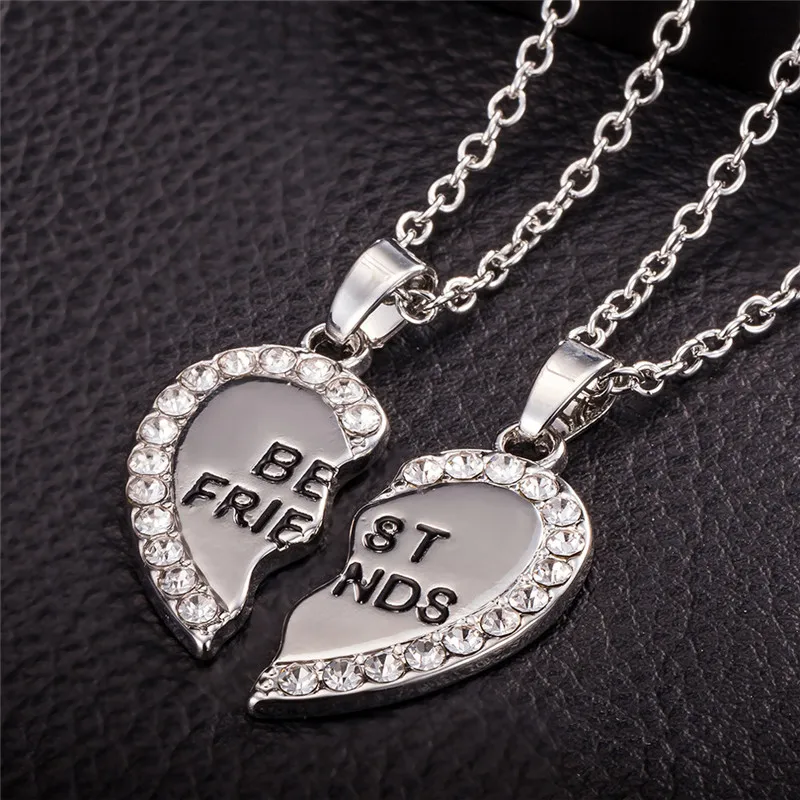 Necklace Collares De Moda 2019 Best Friend Unisex Mens Womens Heart Pendant Necklace Jewelry Chain Erkek Kolye A#30
Necklace Collares De Moda 2019 Best Friend Unisex Mens Womens Heart Pendant Necklace Jewelry Chain Erkek Kolye A#30