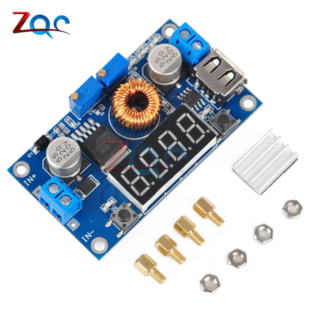DC-DC 5A USB Digital LED Drive Lithum Battery Charger Module CC/CV Step Down Buck Power supply Converter Voltage Current Test
DC-DC 5A USB Digital LED Drive Lithum Battery Charger Module CC/CV Step Down Buck Power supply Converter Voltage Current Test