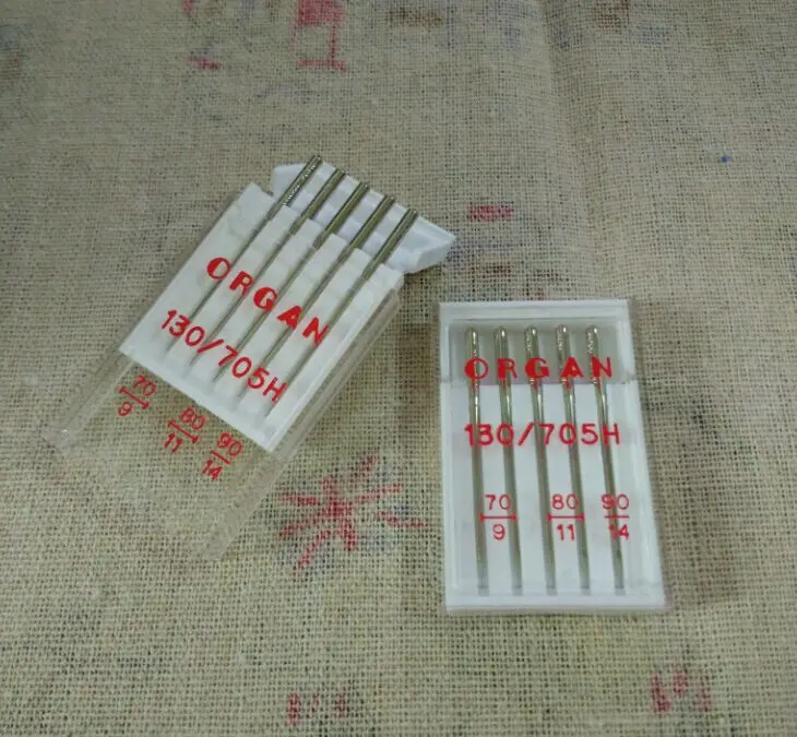 Sewing Needles Organ Needles 130/705H Top Quality Machine Needles UNIVERSAL Needles For General Fabrics (1PACK =5PCS)
Sewing Needles Organ Needles 130/705H Top Quality Machine Needles UNIVERSAL Needles For General Fabrics (1PACK =5PCS)