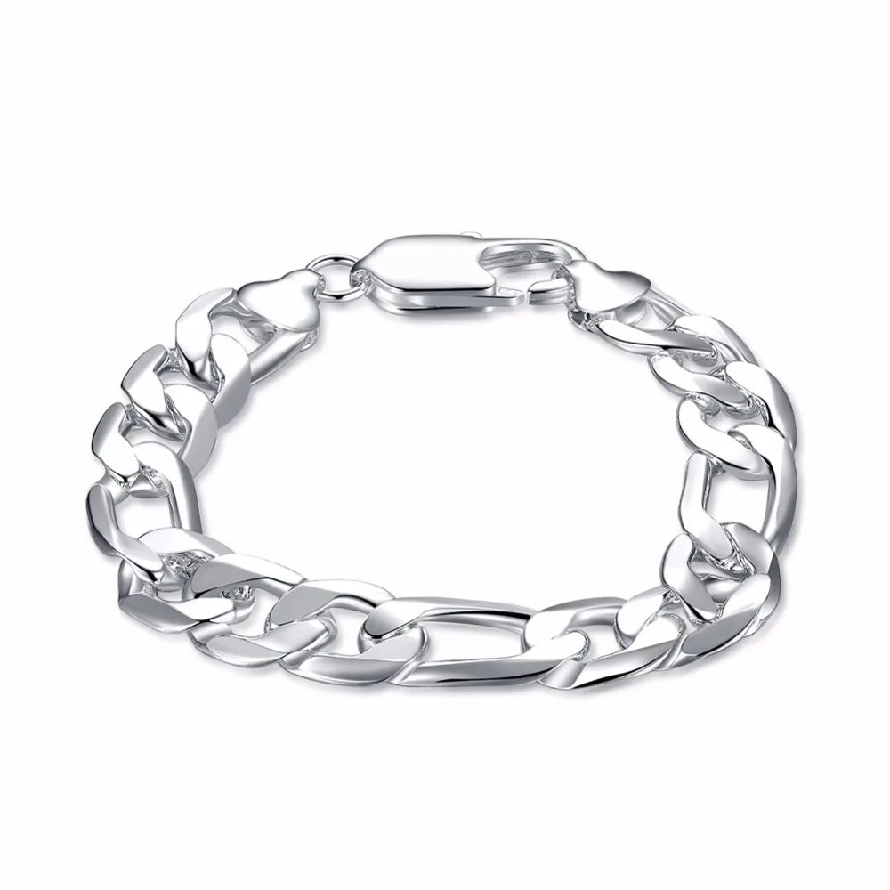 Free Shipping Wholesale Plated Silver Bracelet, Plated Silver Fashion Jewelry 12mm Bracelet KDH163
Free Shipping Wholesale Plated Silver Bracelet, Plated Silver Fashion Jewelry 12mm Bracelet KDH163