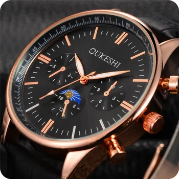 2018 Mens Watches Top Brand Luxury OUKESHI Men Military Sport Wristwatch Leather Quartz Watch relogio masculino montre homme
2018 Mens Watches Top Brand Luxury OUKESHI Men Military Sport Wristwatch Leather Quartz Watch relogio masculino montre homme