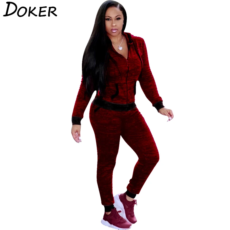 2018 Autumn Casual Sporting Suit Tracksuits Women Long Sleeve Hoodies Sweatshirts And Long Pants Two-piece Set Solid Women Tops
2018 Autumn Casual Sporting Suit Tracksuits Women Long Sleeve Hoodies Sweatshirts And Long Pants Two-piece Set Solid Women Tops
