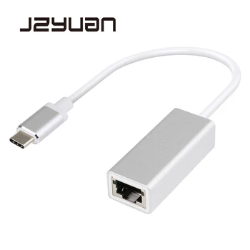 JZYuan USB-C to Ethernet RJ45 Lan Type C Wired Ethernet Adapter Network Card for MacBook Windows 7/8/10 USB C 10/100/1000Mbps
JZYuan USB-C to Ethernet RJ45 Lan Type C Wired Ethernet Adapter Network Card for MacBook Windows 7/8/10 USB C 10/100/1000Mbps