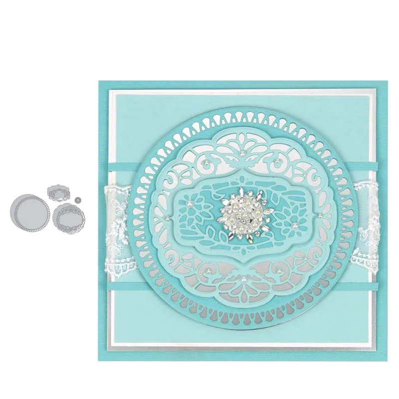 Circle Metal Cutting Dies Stencil for DIY Scrapbooking Album Embossing Paper Cards Making Crafts Decor
Circle Metal Cutting Dies Stencil for DIY Scrapbooking Album Embossing Paper Cards Making Crafts Decor