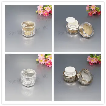 50PCS 10G Empty Cream Jar Plastic Acrylic Refillable Bottles Gold Bird's Nest Diamond Pot Travel Face Lotion Cosmetic Container
50PCS 10G Empty Cream Jar Plastic Acrylic Refillable Bottles Gold Bird's Nest Diamond Pot Travel Face Lotion Cosmetic Container