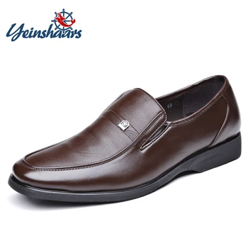 YEINSHAARS New Arrival Men Leather Slip On Shoes Round Toe Footwear Male Office Work Shoes Sapato Social Masculino
YEINSHAARS New Arrival Men Leather Slip On Shoes Round Toe Footwear Male Office Work Shoes Sapato Social Masculino