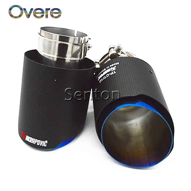 Overe 1PC Akrapovic Carbon Fiber Car Exhaust End Tip Exhaust pipe For BMW Toyota Honda Mercedes Lexus Audi Volvo Accessories
Overe 1PC Akrapovic Carbon Fiber Car Exhaust End Tip Exhaust pipe For BMW Toyota Honda Mercedes Lexus Audi Volvo Accessories